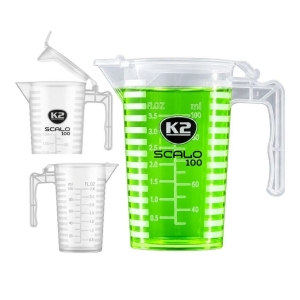 K2 SCALO MÕÕTEKANN / VALAMISKANN 100ML. SKAALAGA. NOKAGA. KAANEGA