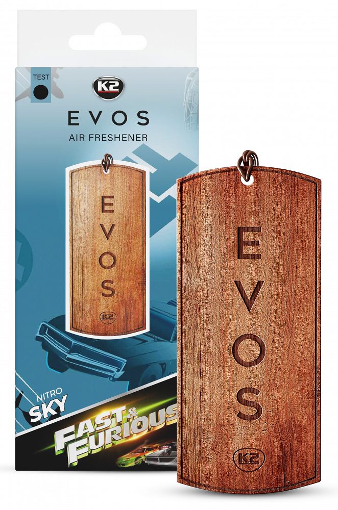 K2 EVOS SKY FAST&FURIOUS PUIDUST ÕHUVÄRSKENDAJA 115X50MM