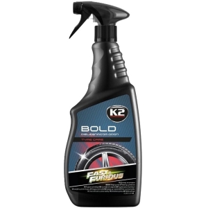 K2 BOLD FAST&FURIOUS REHVI HOOLDUS- JA PUHASTUSAINE  /  REHVILÄIGE 700ML / PIHUSTI