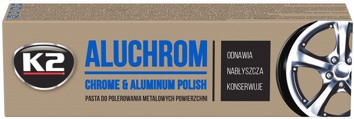 K2 ALUCHROM KROOMI POLEERIMISPASTA 120G / TUUB