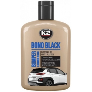 K2 BONO BLACK PLASTI- JA KUMMIHOOLDUS 200ML