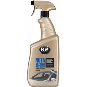 K2 NUTA ANTI INSECT KLAASIPUHASTUSVEDELIK / PUTUKATE EEMALDI 770ML / PIHUSTI