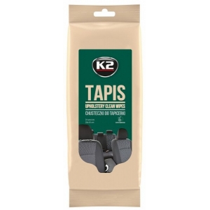 K2 TAPIS UPHOLSTERY CLEAN WIPES TEKSTIILI PUHASTUSLAPID 24TK