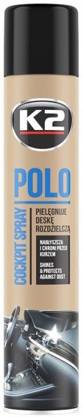 K2 POLO COCKPIT NEW CAR LÄIKIV SALONGIHOOLDUSVAHEND 750ML / AE