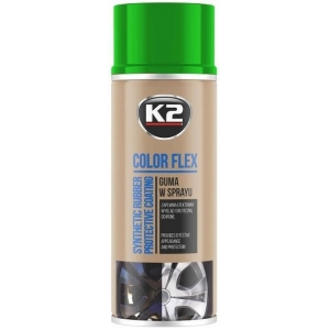 K2 COLOR FLEX EEMALDATAV KUMMISPREI HELEROHELINE 400ML / AE