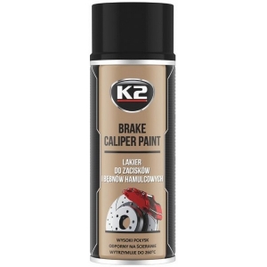 K2 BRAKE CALIPER PAINT +260°C KUUMAKINDEL VÄRV MUST 400ML / AE