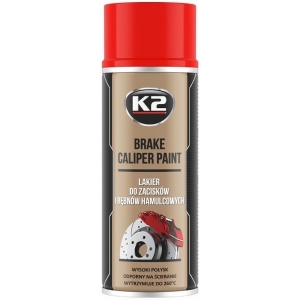 K2 BRAKE CALIPER PAINT +260°C KUUMAKINDEL VÄRV PUNANE 400ML / AE