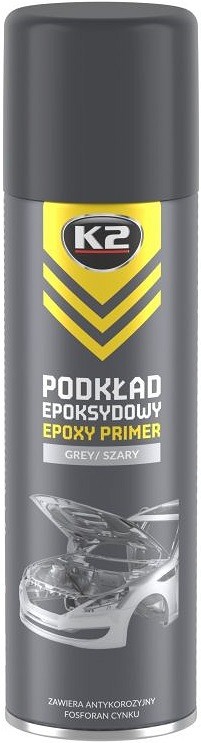 K2 EPOXY PRIMER GREY HALL KRUNTVÄRV 500ML / AE