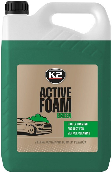 K2 ACTIVE FOAM GREEN KONTSENTREERITUD PUHASTUSVAHT / AKTIIVVAHT 5L