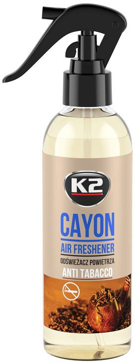 K2 CAYON ANTI TABACCO ÕHUVÄRSKENDAJA 250ML / PIHUSTI