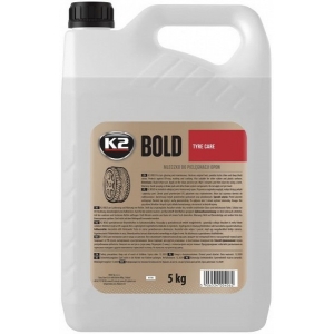 K2 BOLD REHVI HOOLDUS- JA PUHASTUSAINE  /  REHVILÄIGE 5L