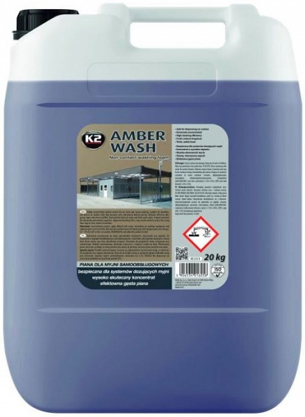 K2 AMBER WASH LEOTUS- JA PÕHIPESUAINE KONTS AUTOMAATPESULATELE 20L