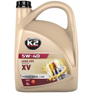 K2 TEXAR 5W40 LONG LIFE XV C3 SN / CF 5L (TÄISSÜNT.)