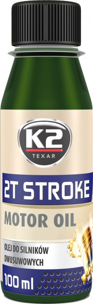 K2 2T STROKE OIL 2T MOOTORIÕLI ROHELINE 100ML (POOLSÜNT.)