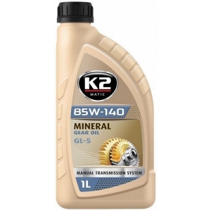 K2 MATIC 85W140 GL4 / GL5 1L (MINERAAL)