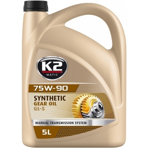 K2 MATIC 75W90 GL4 / GL5 5L (SÜNTEETILINE)