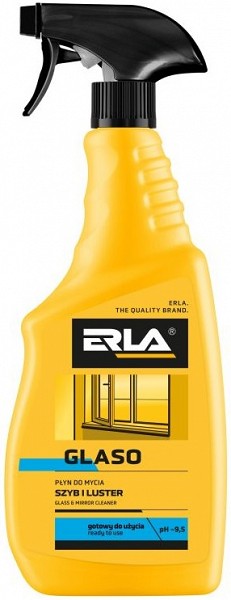 ERLA GLASO KLAASIPUHASTUSVEDELIK 750ML / PIHUSTI