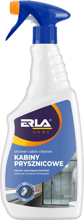 ERLA SHOWER CABIN CLEANER DUŠIKABIINI PUHASTUSVAHEND 750ML / PIHUSTI