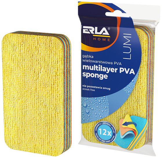 ERLA HOME LUMI 12 KIHILINE PVA SVAMM 12X7CM