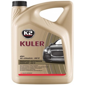 K2 KULER PUNANE LL G12 / G12+ -35°C JAHUTUSVEDELIK VALMIS 5L