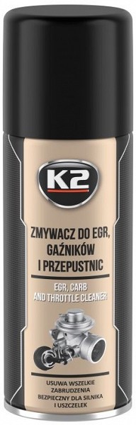 K2 CARB AND INTAKE VALVE CLEANER KARBURAATORI PUHASTUS 400ML / AE
