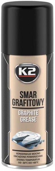 K2 GRAPHITE GREASE GRAFIITMÄÄRE SADULAMÄÄRE 400ML / AE