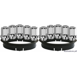 MUTTER M12X1.50 / 34 / 19 (D2) 10 TK + 70.1-56.6 (Z33) 2TK. ALUTEC 9MP070