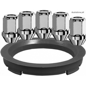 MUTTER M12X1.50 / 34 / 19 5TK. + 67.1-60.1 1TK. CMS Z57
