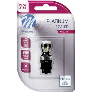 12V / 24V P27W LED PIRN 3.9W 3156 CANBUS PLATINUM BLISTER 1TK (OSRAM LED) M-TECH