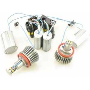 12V BMW E60 ANGEL EYES LED PIRNIDE KOMPLEKT 20W 2TK (CREE LED) M-TECH