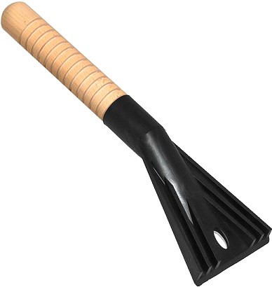 JÄÄKAABITS / JÄÄKRAAPER "NATURE" PUIDUST KÄEPIDE SOONTEGA 33CM