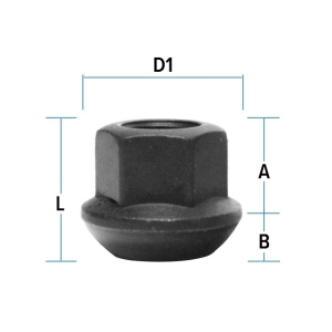 MUTTER PKM12X1.50 / 20 / 19 /  (PALL. R13. AV. P20. CH19)