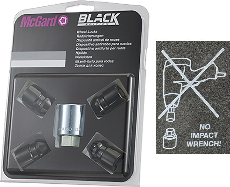 LUKUSTUSM. MCGARD (STANDARD) M12X1.50 / 37 / 21 (P37. CH21) MUST