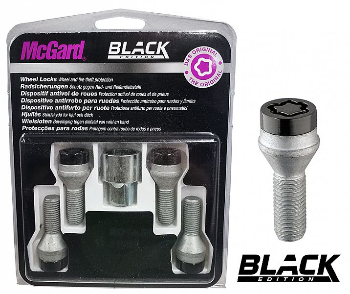 LUKUSTUSP. MCGARD (BLACK) P14X1.5 / 24 / 17 (P24. CH17)