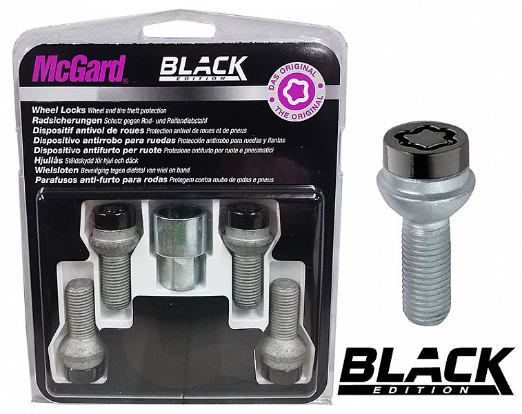 LUKUSTUSP. MCGARD (BLACK) PK14X1.50 / 45 / 17 (PALL. R14. P45. CH17)