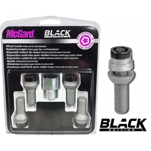LUKUSTUSP. MCGARD (BLACK) PK14X1.50 / 37.1 / 19 (PALL-PUKS. R14. CH19) MUST