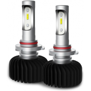 12V / 24V HB3 LED PIRNIDE KOMPLEKT 30W P20D 6000K 2TK M+