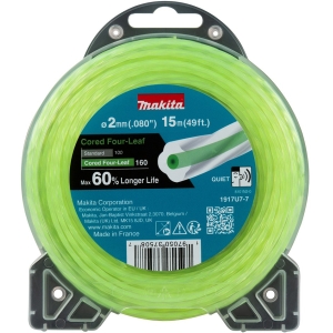 TRIMMERIJÕHV 2.0X15M. SÜDAMIKUGA RISTIKHEINAKUJULISE LÕIKEPINNAGA MAKITA