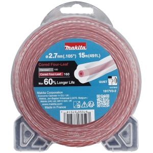 TRIMMERIJÕHV 2.7X15M. SÜDAMIKUGA RISTIKHEINAKUJULISE LÕIKEPINNAGA MAKITA