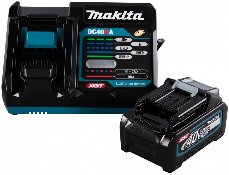 AKU JA KIIRLAADIJA KOMPLEKT XGT (BL4040X1+DC40RA+PAPPKARP) MAKITA