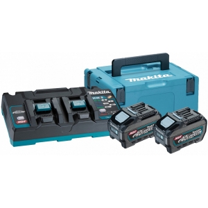 AKU 2TK 5AH JA KIIRLAADIJA KOMPLEKT XGT (2XBL4050F+DC40RB) MAKITA