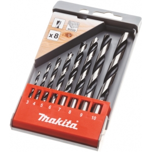 8-OS. PUIDUPUURIDE KOMPLEKT 3.4.5.6.8.9.10MM MAKITA