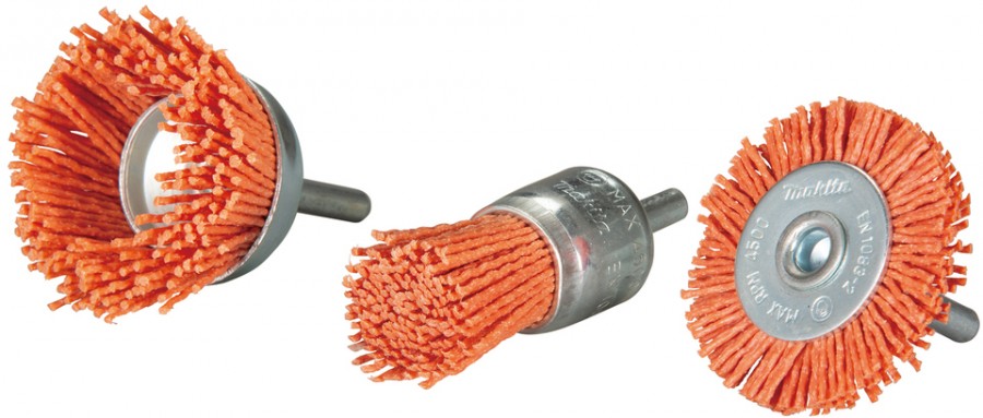 NAILONHARI 3TK. KOMPLEKT TRELLIGA KASUTAMISEKS P80 MAKITA