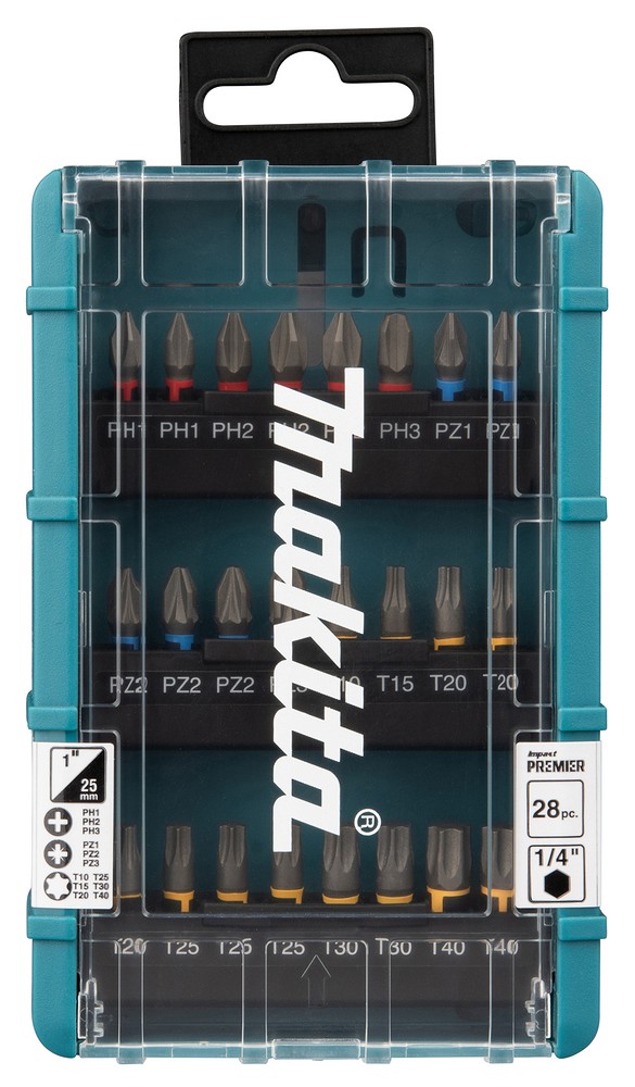 KRUVIKEERAJA OTSIKUTE KOMPLEKT KARBIS (28TK) MAKITA