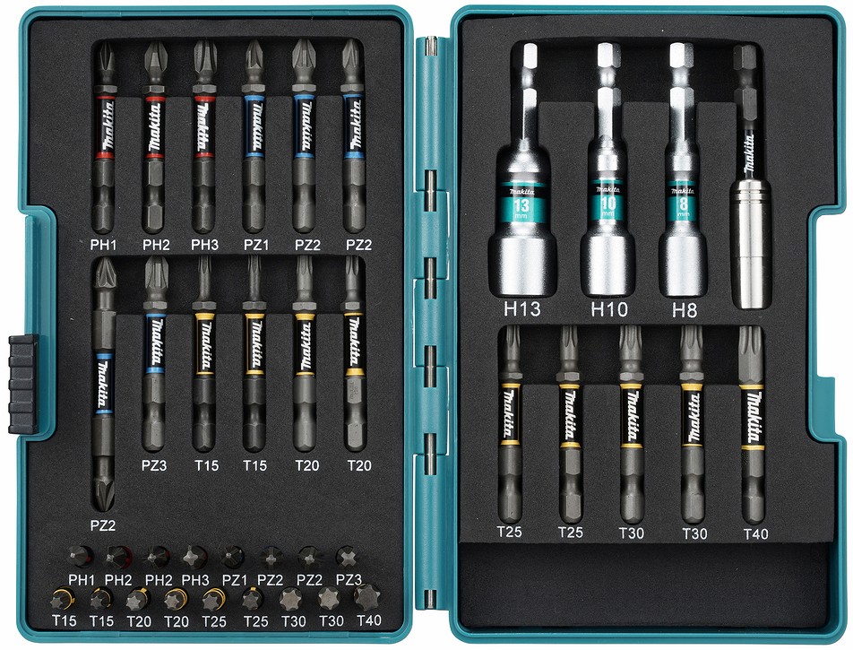 KRUVIKEERAJA OTSIKUTE KOMPLEKT KARBIS (38TK) MAKITA