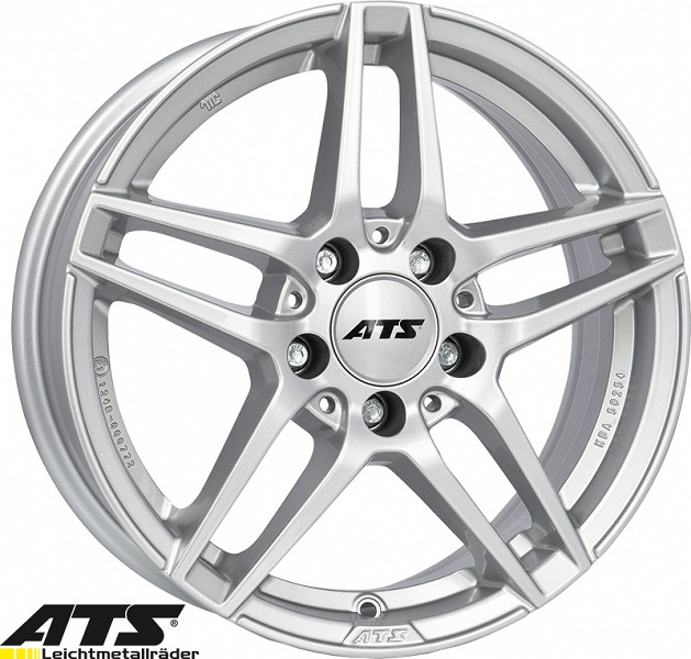 ATS MIZAR S 8.0X17 5X112 / 49.5 (66.6) (PK / R14) (MER) (S) KG825 TÜV / ECE REAR