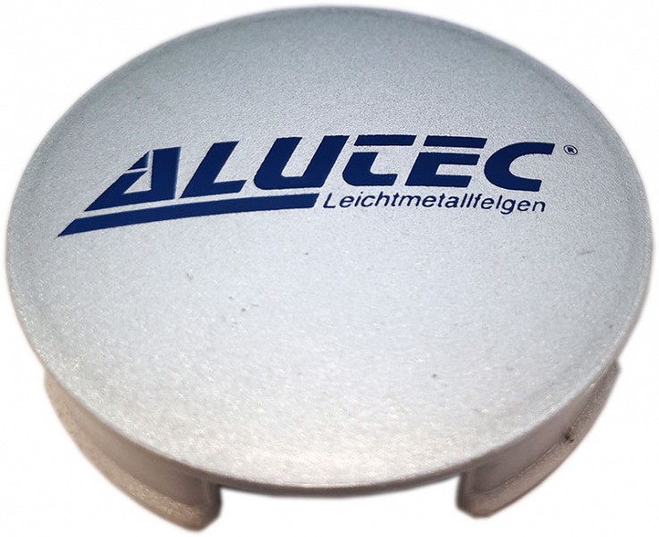 ALUTEC KAPSEL N32 HÕBEDANE / SININE LOGO 64 / 61.5 / 3 MM