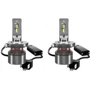 12V H4 LED PIRNIDE KOMPLEKT 13 / 13W 700 / 1000LM P43T 6000K 2TK