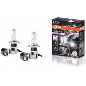 12V H4 / H19 LED PIRN +350% 25 / 21W 1900 / 1350LM 2TK OSRAM