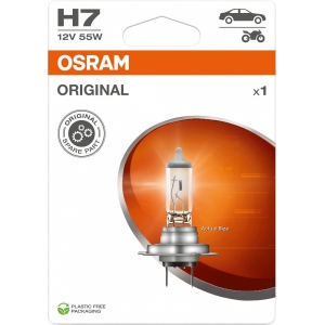 12V H7 PIRN 55W PX26D ORIGINAL BLISTER 1TK OSRAM